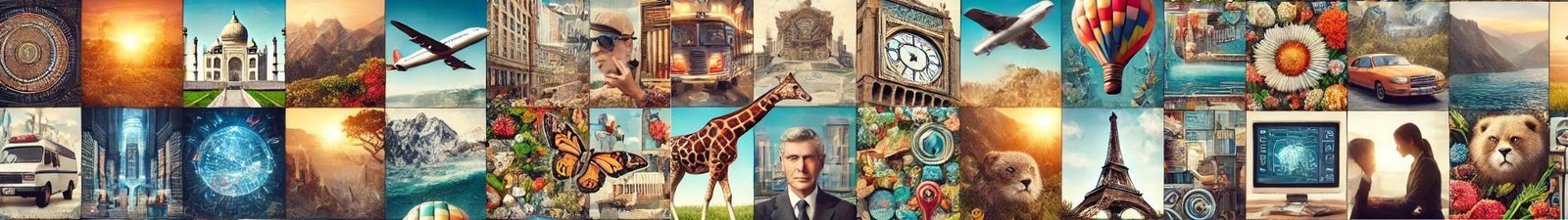 collage of photos representing interesting facts